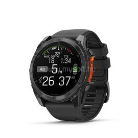 GARMIN fenix 8 51 mm okosóra fekete szilikon szíjjal (sötétszürke) 010-02905-00 small