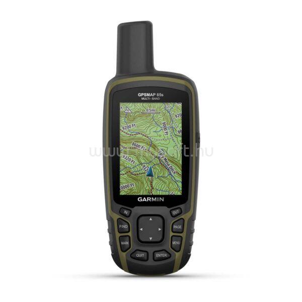 GARMIN GPSMAP 65s Multi-Band 16GB Európa Térképpel