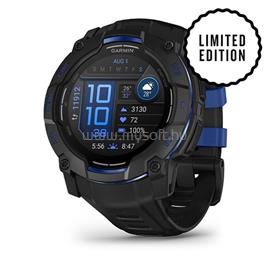 GARMIN INSTINCT 3 50MM AMOLED BLACK BLUE/BLACK SILICONE BAND (LE) 010-03020-03 small
