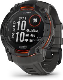 GARMIN Instinct 3 50mm Solar okosóra sötétszürke szíjjal (fekete) 010-02935-00 small