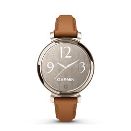 GARMIN Lily 2 Classic okosóra világosbarna bőr szíjjal (krémarany) 010-02839-02 small