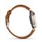 GARMIN Lily 2 Classic okosóra világosbarna bőr szíjjal (krémarany) 010-02839-02 small