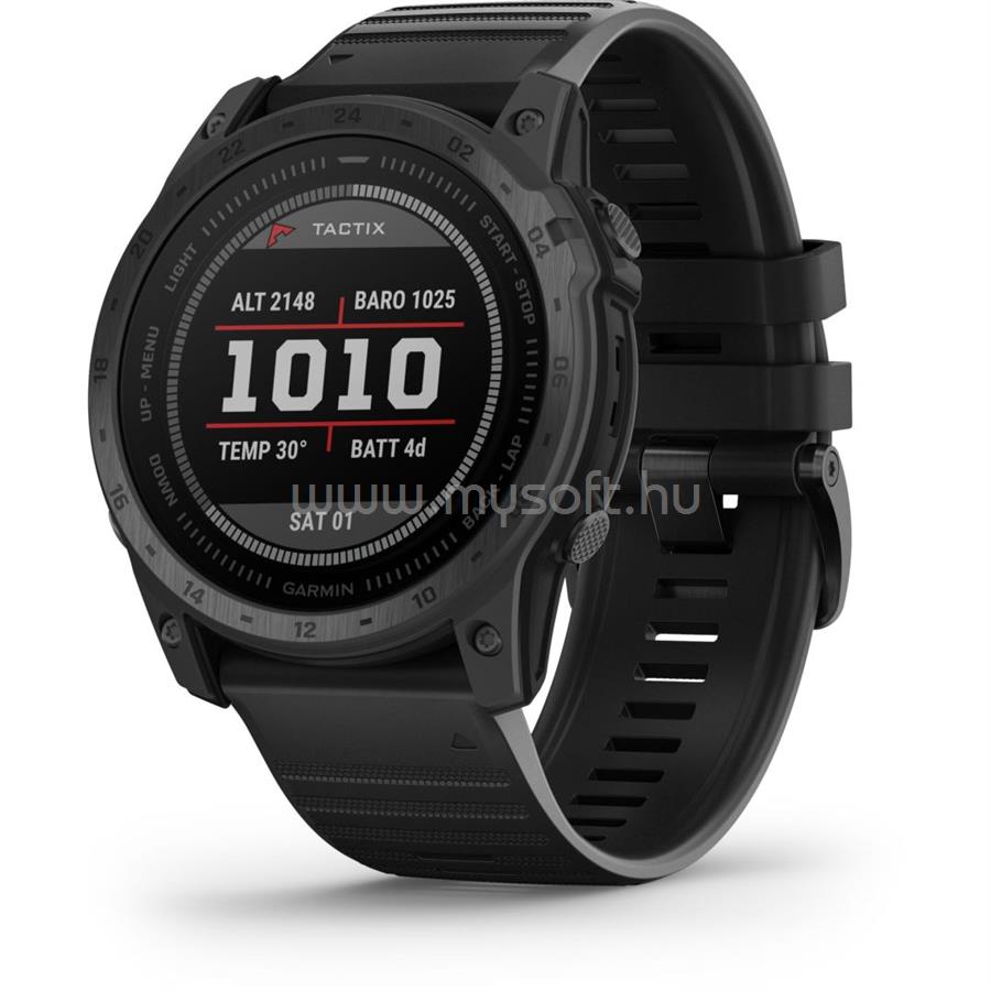 GARMIN Tactix 7 Standard Edition Premium Tactical GPS Watch with Silicone Band