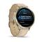 GARMIN Venu 4  41 mm okosóra csontszínű szilikon- és homokszínű bőrszíjjal (arany) 010-03013-03 small