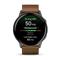 GARMIN Venu 4 45 mm okosóra fekete szilikon- és barna bőrszíjjal (sötétszürke) 010-03014-03 small