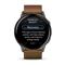 GARMIN Venu 4 45mm Slate with Brown Leather Band 010-03014-03 small