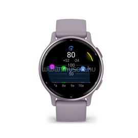 GARMIN Vivoactive 5 okosóra szilikon szíjjal (orchidea) 010-02862-13 small