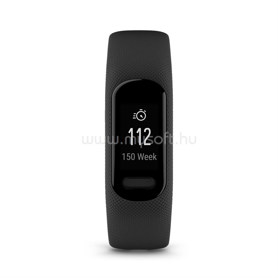 GARMIN vivosmart 5 kicsi aktivitásmérő (fekete)