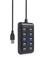 GEMBIRD 10-port USB 2.0 Hub Black UHB-U2P10P-01 small