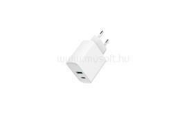 GEMBIRD 2-port 20 W USB fast charger White TA-UC-PDQC20-01-W small