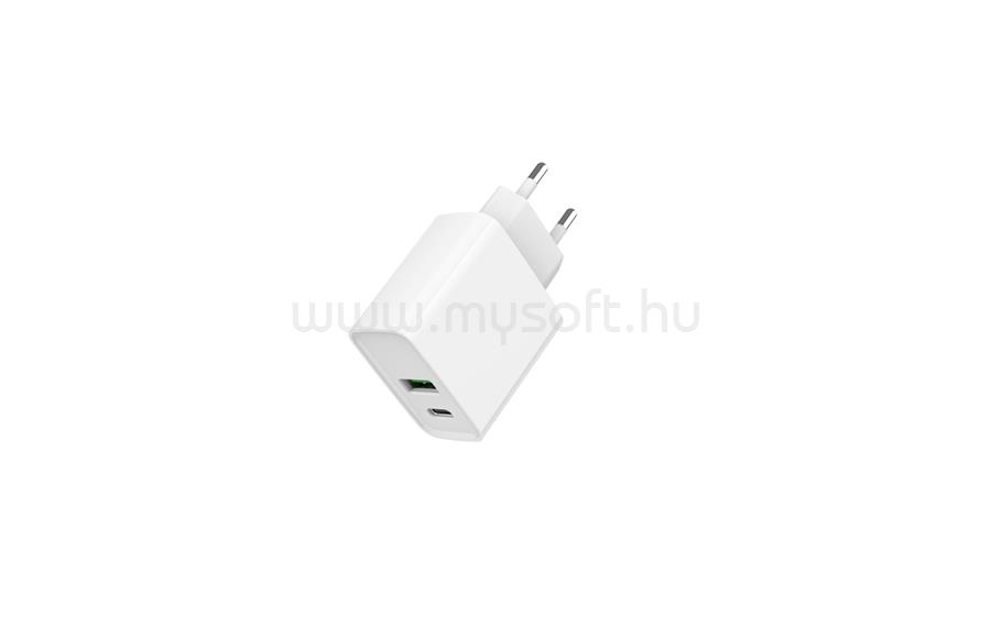 GEMBIRD 2-port 20 W USB fast charger White