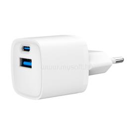 GEMBIRD 2-Port 20W USB Fast Charger White TA-UC-PDQC20-W-01 small