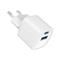 GEMBIRD 2-Port 20W USB Fast Charger White TA-UC-PDQC20-W-01 small