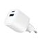 GEMBIRD 2-Port 20W USB Fast Charger White TA-UC-PDQC20-W-01 small