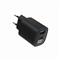 GEMBIRD 2-Port 30W USB Fast Charger Black TA-UC-PDQC30LCD-BK-01 small