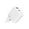 GEMBIRD 2-Port 65W USB Fast Charger White TA-UC-PDQC65L-W-01 small