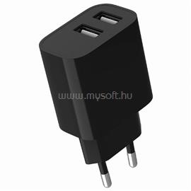 GEMBIRD 2-Port Universal USB Charger Black TA-UC-2A12-01-BK small