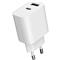GEMBIRD 2-port univerzális USB töltő A+C 2.4 A (fehér) TA-UC-2AC12-01 small