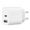 GEMBIRD 2-port univerzális USB töltő A+C 2.4 A (fehér) TA-UC-2AC12-01 small