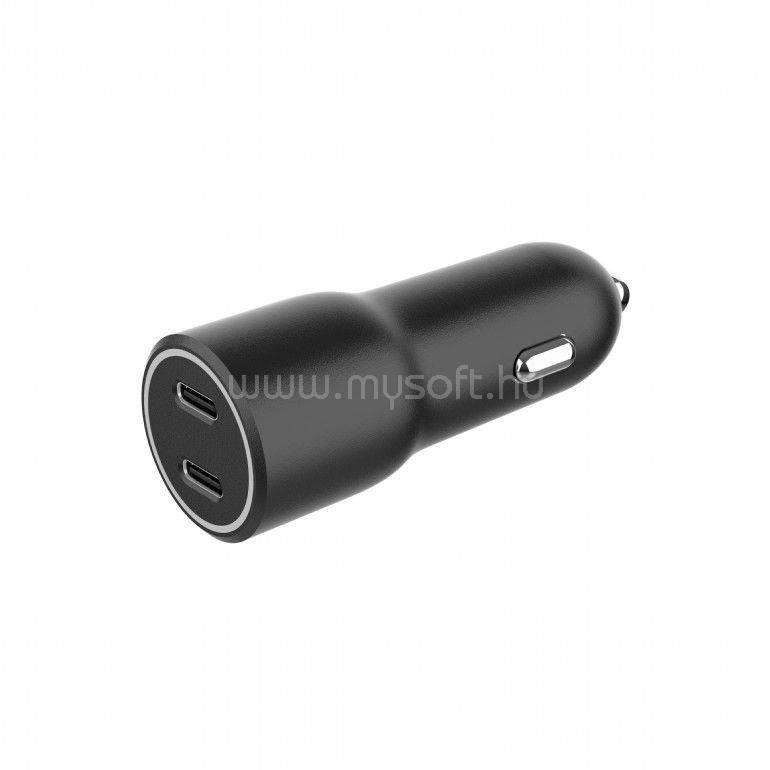 GEMBIRD 2-Port USB Car Charger Black