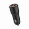 GEMBIRD 2-port USB Car Fast Charger Black TA-UC-A2QC36-CAR-01 small