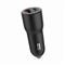 GEMBIRD 2-Port USB Car Fast Charger Black TA-UC-AC2PDQC38-CAR-01 small