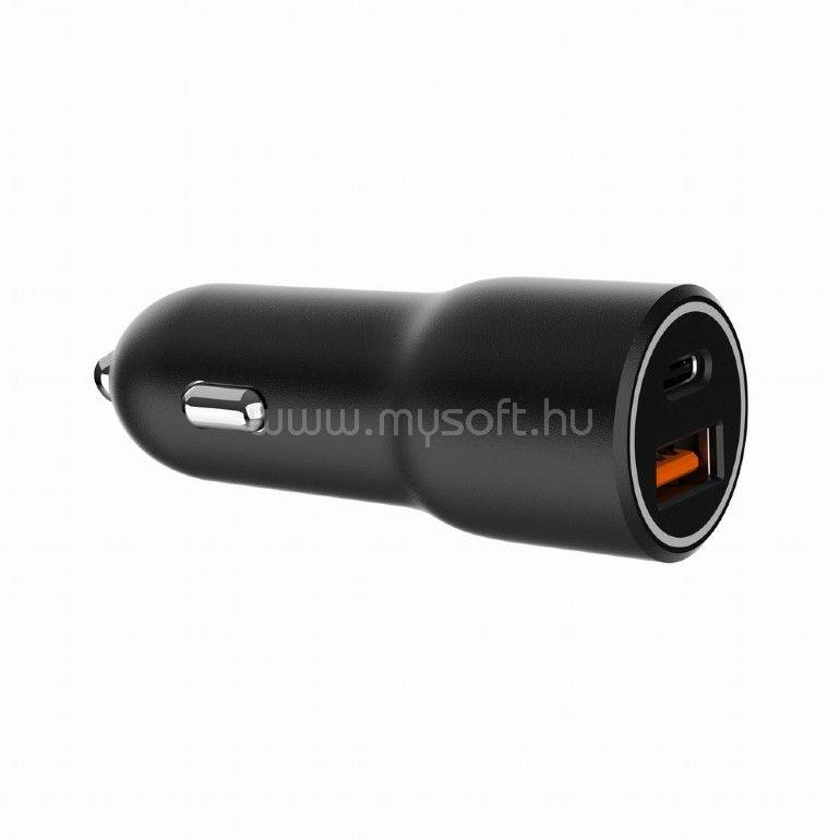 GEMBIRD 2-Port USB Car Fast Charger Black