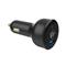 GEMBIRD 2-Port USB Car Fast Charger Type-C PD LCD 65W Black TA-UC-AC2PD65LCD-CAR-01 small