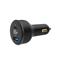 GEMBIRD 2-Port USB Car Fast Charger Type-C PD LCD 65W Black TA-UC-AC2PD65LCD-CAR-01 small