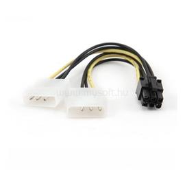 GEMBIRD 2 x 5,25 MOLEX M to 6 pin PCI Express átalakító CC-PSU-6 small