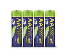 GEMBIRD 2000mAh AA Ni-MH akkumulátor 4db/csomag EG-BA-AA20R4-01 small