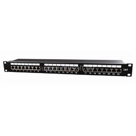 GEMBIRD 24 portos Cat6 19" RJ45 Patch Panel NPP-C624-002 small