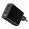 GEMBIRD 3-Port 30W USB Fast Charger Black TA-UC-PDQC30LCD-BK-02 small