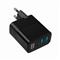 GEMBIRD 3-Port 30W USB Fast Charger Black TA-UC-PDQC30LCD-BK-02 small