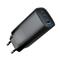 GEMBIRD 3-port GaN 67W univerzális hálózati töltő adapter QC 3.0, PD (fekete) TA-UC-PDQC65-01-BK small