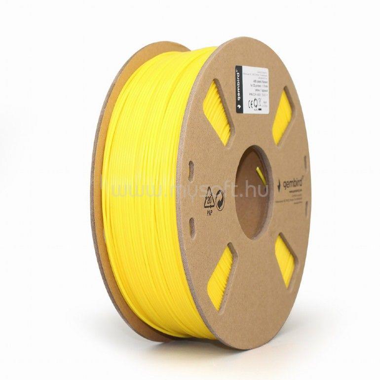 GEMBIRD 3DP-ABS1.75-01-Y ABS Filament Yellow 1,75mm 1kg