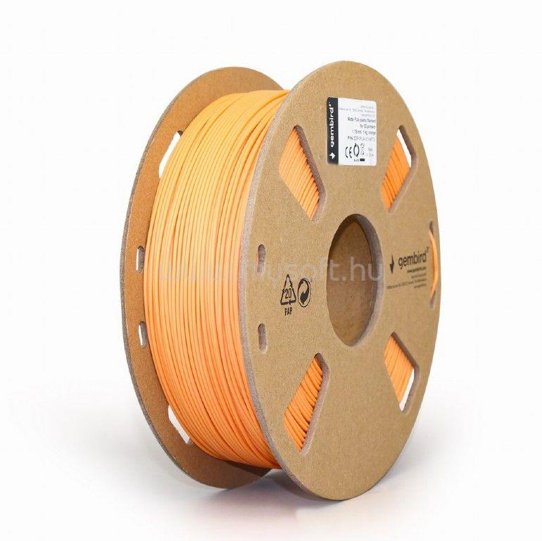 GEMBIRD 3DP-PLA-01-MTO matte PLA Orange 1,75mm 1kg