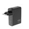 GEMBIRD 4-port 100W GaN USB fast charger LCD Black TA-UC-1A3C-PD100-01-BK small
