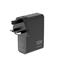 GEMBIRD 4-port 100W GaN USB fast charger LCD Black TA-UC-1A3C-PD100-01-BK small