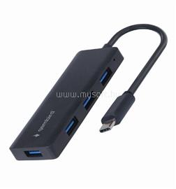 GEMBIRD 4-portos USB3.1 HUB Black UHB-CM-U3P4-02 small