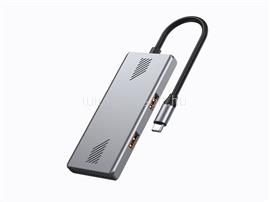 GEMBIRD 4-portos USB3.2 HUB Silver UHB-CM-U310-A2C2-01 small