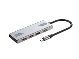 GEMBIRD 4-portos USB3.2 HUB Silver UHB-CM-U310-A4-01 small