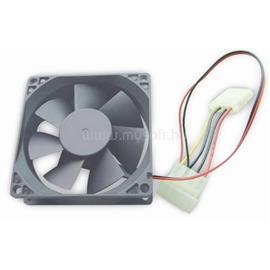 GEMBIRD 80 SB rendszerhűtő ventilátor (fekete) FANCASE-4 small
