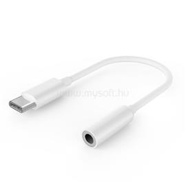 GEMBIRD A-CM-3.5F-01 USB type-C plug to stereo 3.5 mm audio adapter cable White A-CM-3.5F-01 small