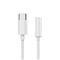 GEMBIRD A-CM-3.5F-01 USB type-C plug to stereo 3.5 mm audio adapter cable White A-CM-3.5F-01 small