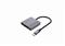 GEMBIRD A-CM-COMBO3-05 USB Type-C 3-in-1 Multi-Port Adapter Space Grey A-CM-COMBO3-05 small