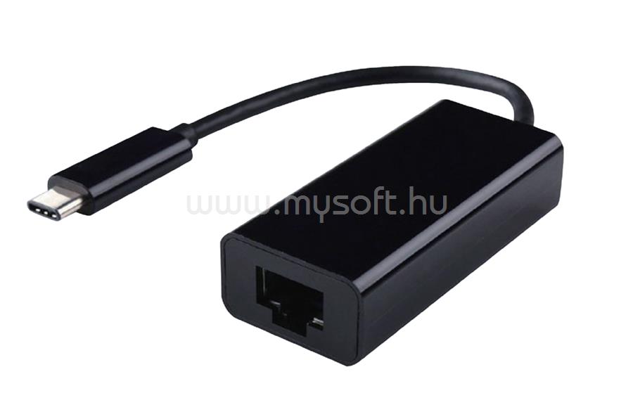 GEMBIRD A-CM-LAN-01 USB-C Gigabit network adapter black