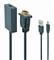 GEMBIRD A-VGA-HDMI-01 VGA/HDMI átalakító 0.15 m (fekete) A-VGA-HDMI-01 small