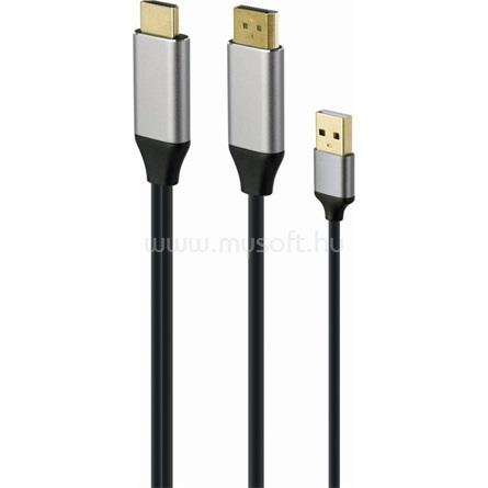 GEMBIRD Active 4K HDMI to DisplayPort male adapter cable, 2 m, black