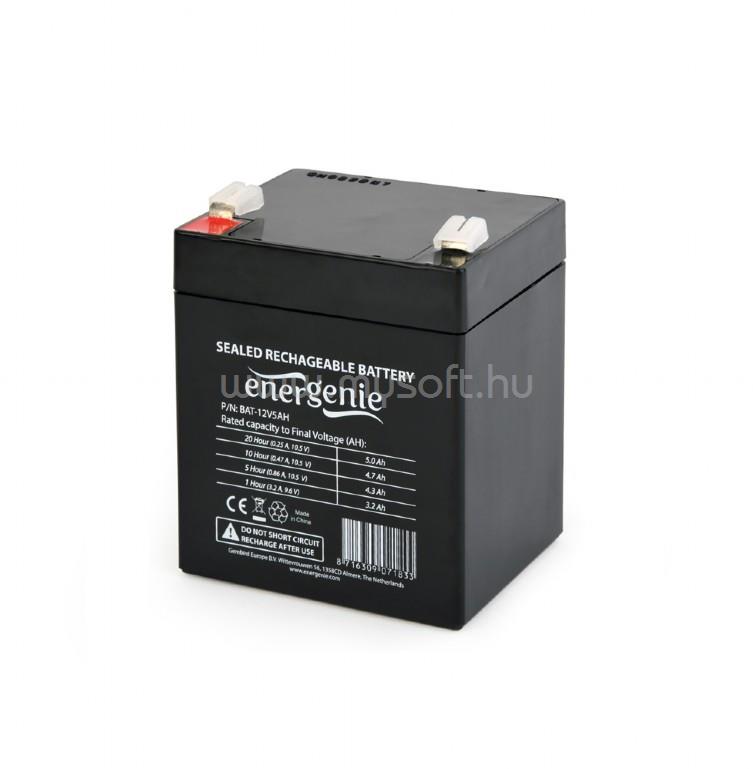 GEMBIRD BAT-12V5AH Energenie Rechargeable Gel Battery 12V/5AH